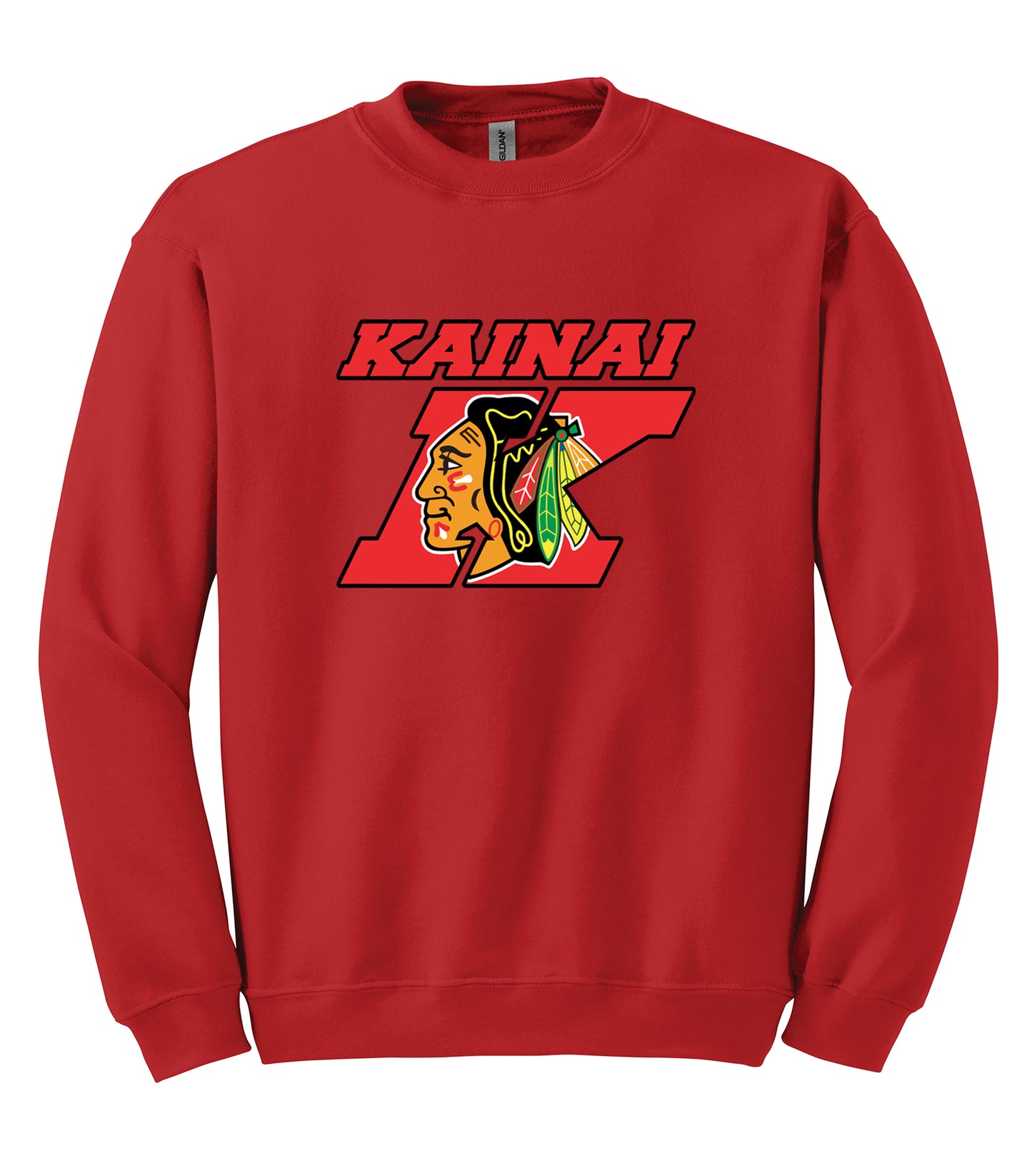 Kainai Chiefs Crewneck (RED logo)